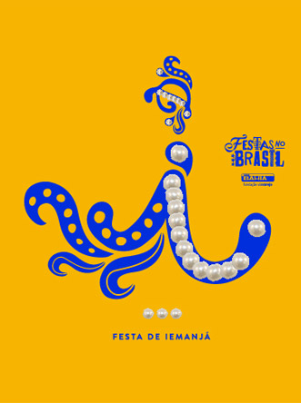 Iemanjá Celebrations ­ Artwork created for the project